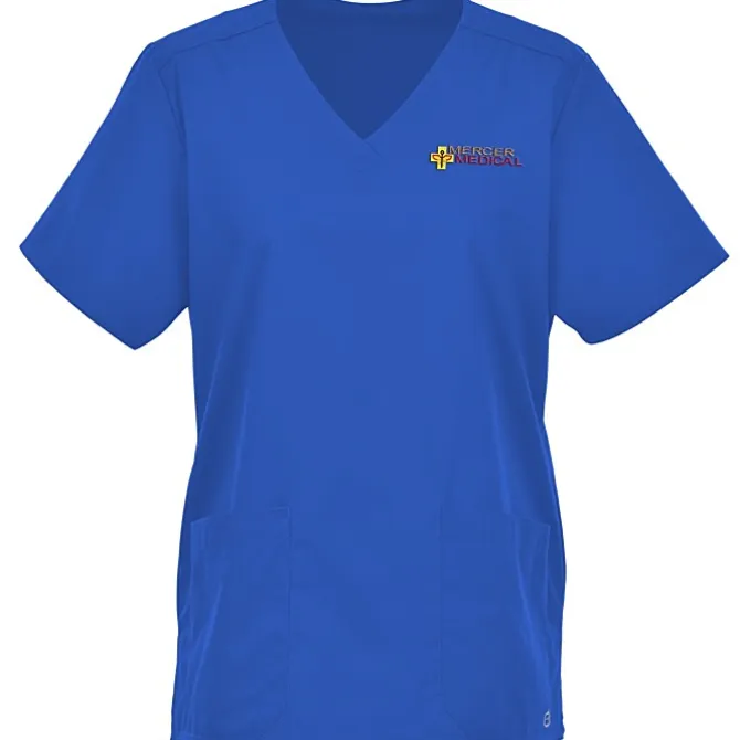 Wink Mechanical Stretch V-Neck Top - Ladies'