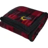 Woodland Plaid Throw Blanket