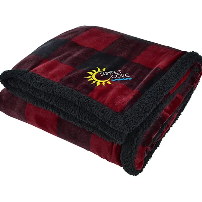 Woodland Plaid Throw Blanket