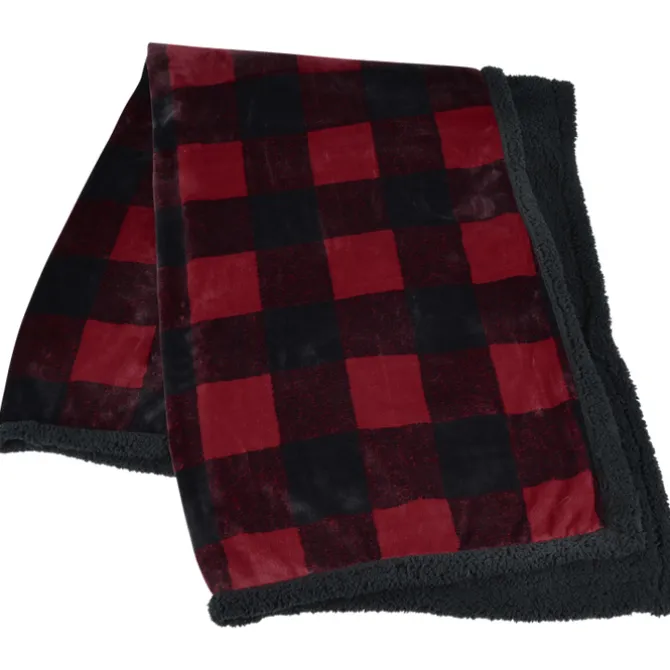 Woodland Plaid Throw Blanket