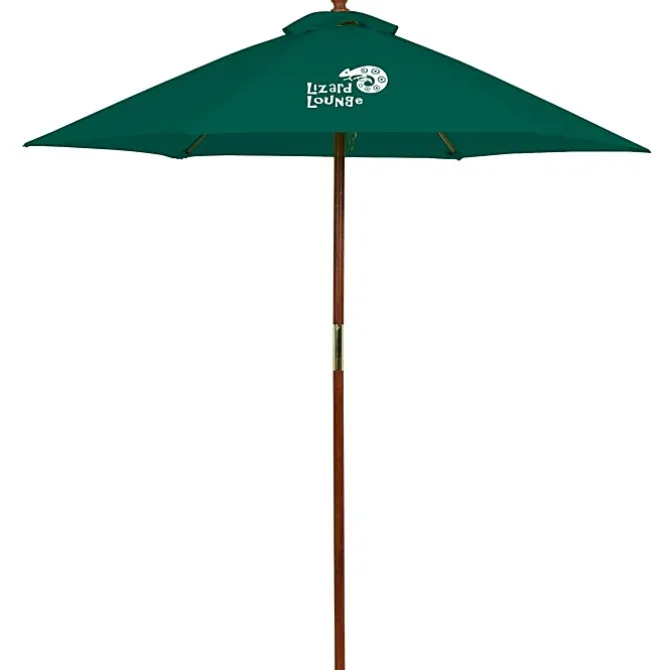 Wood Market Umbrella - 7 feet