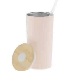 Wren Vacuum Tumbler with Straw - 17 oz. - Laser Engraved
