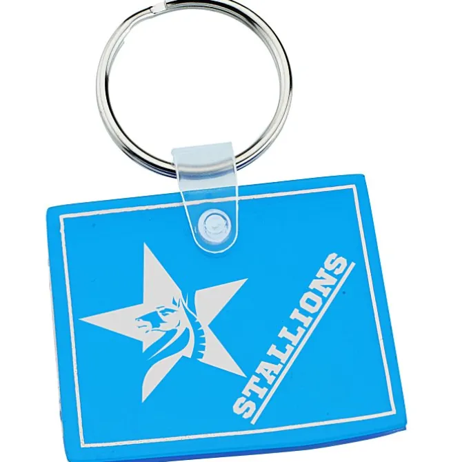 Wyoming Soft Keychain - Translucent