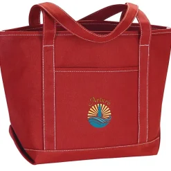 Yacht Tote - 13 inches x 20 inches - Embroidered