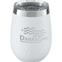 YETI Rambler Vacuum Wine Tumbler with DuraSip Ceramic Lining - 10 oz.