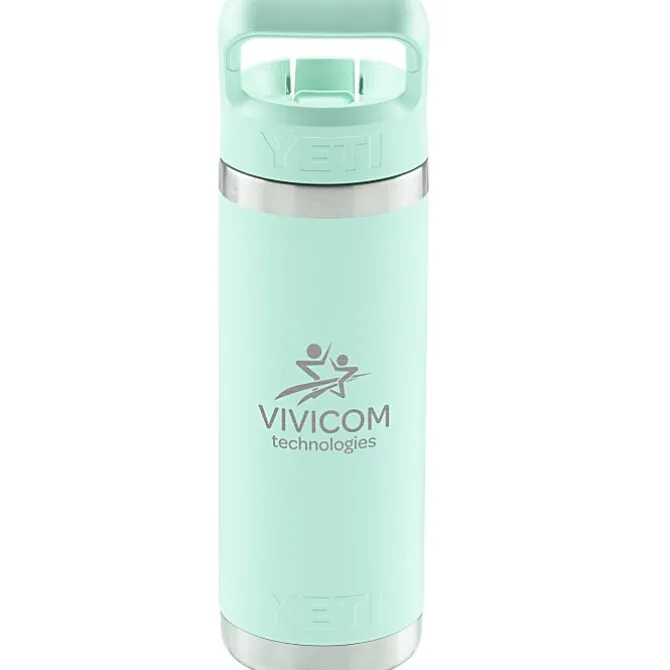 YETI Rambler Water Bottle with Straw Cap - 18 oz