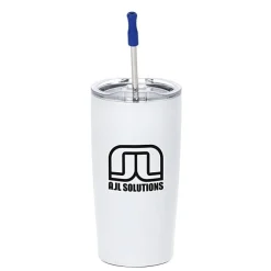 Yowie Vacuum Tumbler with Stainless Straw Set - 18 oz