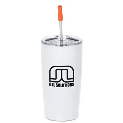 Yowie Vacuum Tumbler with Stainless Straw Set - 18 oz
