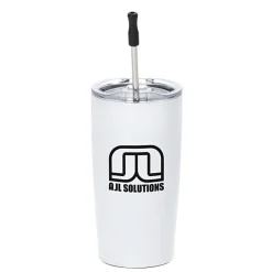 Yowie Vacuum Tumbler with Stainless Straw Set - 18 oz