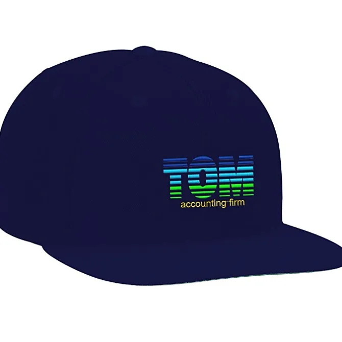 Yupoong Classic Flat Bill Snapback Cap