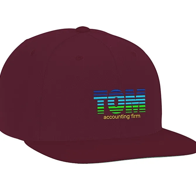 Yupoong Classic Flat Bill Snapback Cap
