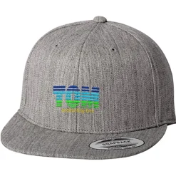 Yupoong Classic Flat Bill Snapback Cap