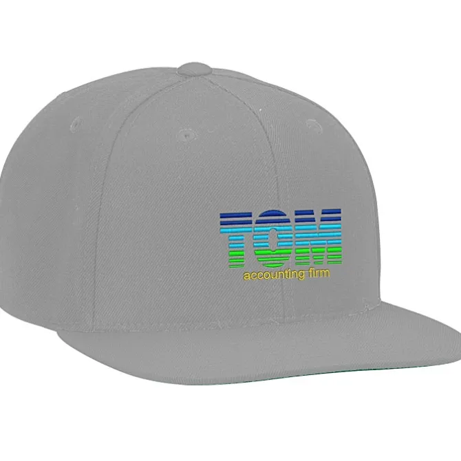 Yupoong Classic Flat Bill Snapback Cap