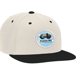 Yupoong Classic Flat Bill Snapback Cap - Full Color Patch