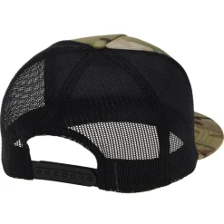 Yupoong Five Panel Classic Mesh Trucker Cap - Camo