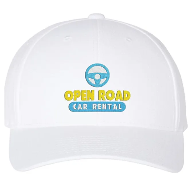 Yupoong Premium Curved Visor Snapback Cap