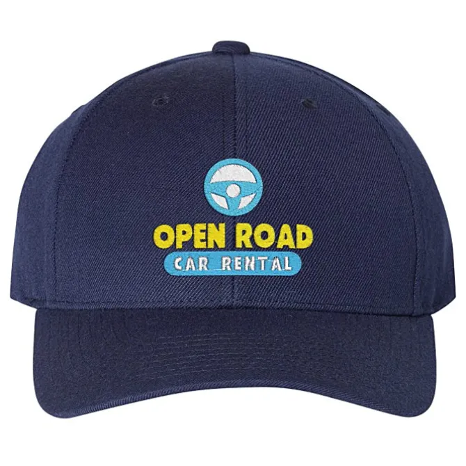 Yupoong Premium Curved Visor Snapback Cap