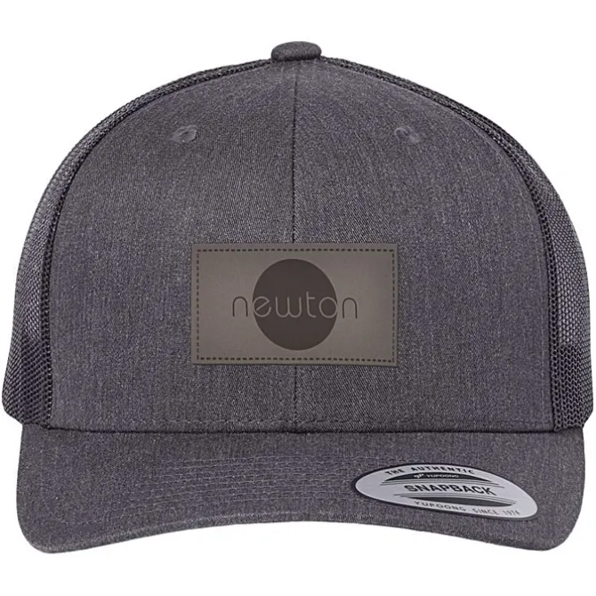 Yupoong Retro Trucker Cap - Laser Engraved Patch