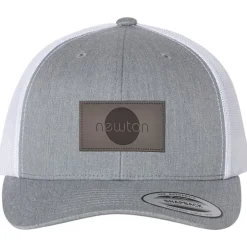 Yupoong Retro Trucker Cap - Laser Engraved Patch