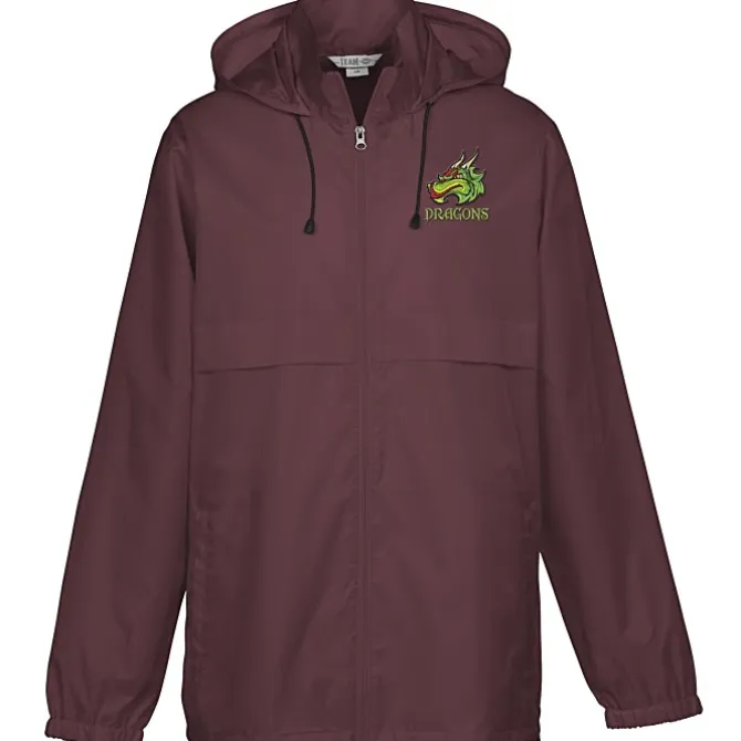 Zone Lightweight Hooded Jacket - Embroidered