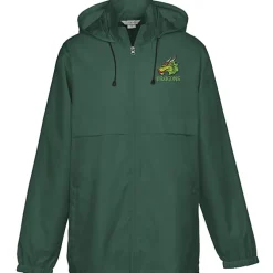 Zone Lightweight Hooded Jacket - Embroidered
