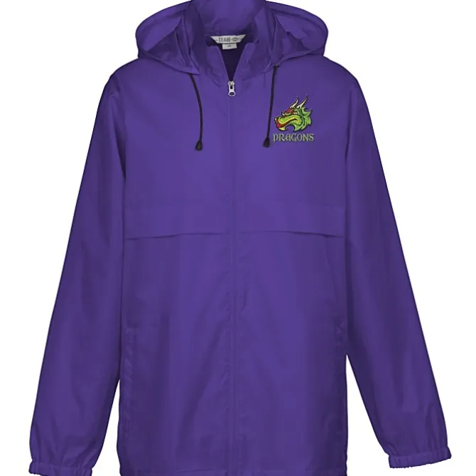 Zone Lightweight Hooded Jacket - Embroidered