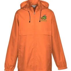 Zone Lightweight Hooded Jacket - Embroidered