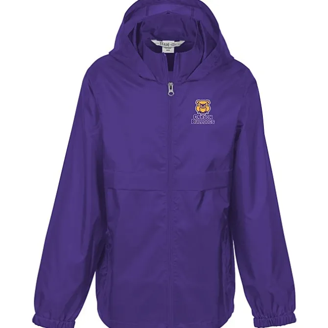 Zone Lightweight Hooded Jacket - Youth - Full Color