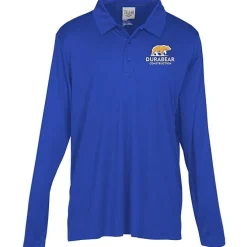 Zone Long Sleeve Performance Polo - Men's