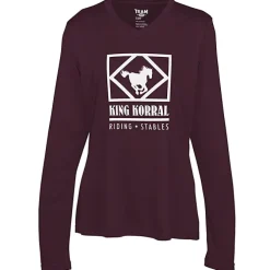 Zone Performance Long Sleeve Tee - Ladies' - Screen