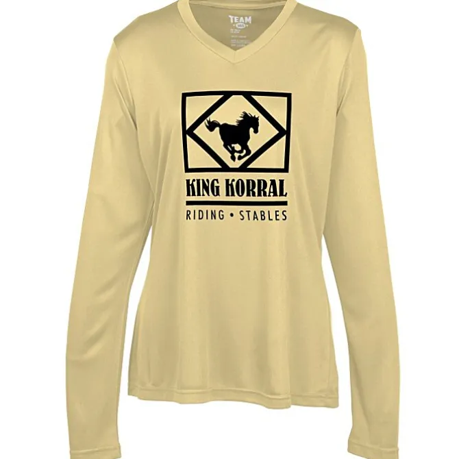 Zone Performance Long Sleeve Tee - Ladies' - Screen
