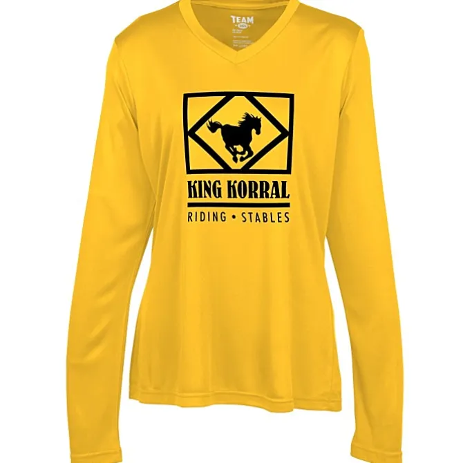 Zone Performance Long Sleeve Tee - Ladies' - Screen
