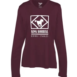 Zone Performance Long Sleeve Tee - Ladies' - Screen