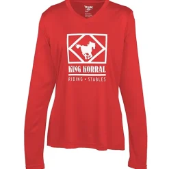 Zone Performance Long Sleeve Tee - Ladies' - Screen