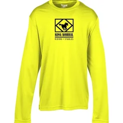 Zone Performance Long Sleeve Tee - Youth - Screen