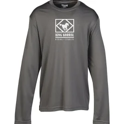 Zone Performance Long Sleeve Tee - Youth - Screen