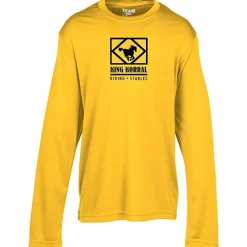 Zone Performance Long Sleeve Tee - Youth - Screen