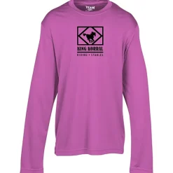 Zone Performance Long Sleeve Tee - Youth - Screen