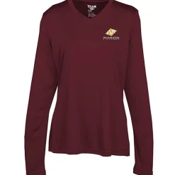 Zone Performance Long Sleeve Tee - Ladies' - Embroidered