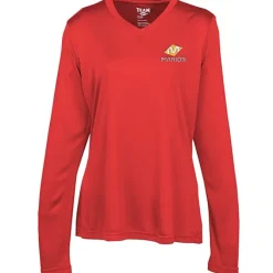 Zone Performance Long Sleeve Tee - Ladies' - Embroidered