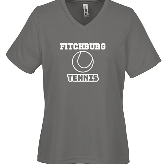 Zone Performance Mesh V-Neck T-Shirt - Ladies'