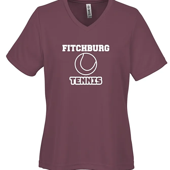 Zone Performance Mesh V-Neck T-Shirt - Ladies'