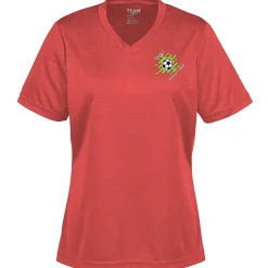 Zone Performance Tee - Ladies' - Heathers - Embroidered