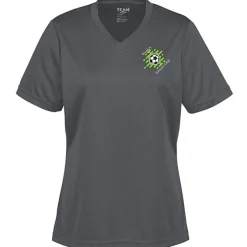 Zone Performance Tee - Ladies' - Heathers - Embroidered