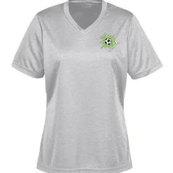 Zone Performance Tee - Ladies' - Heathers - Embroidered