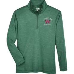 Zone Performance 1/4-Zip Pullover - Youth - Heathers