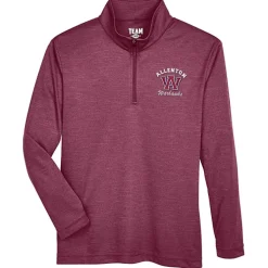 Zone Performance 1/4-Zip Pullover - Youth - Heathers