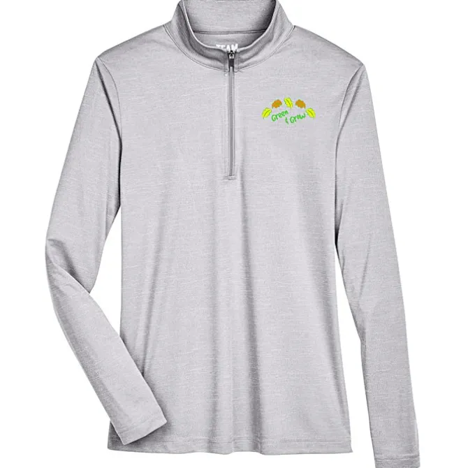 Zone Performance 1/4-Zip Pullover - Ladies' - Heathers - Full Color