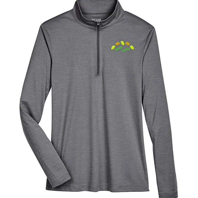 Zone Performance 1/4-Zip Pullover - Ladies' - Heathers - Full Color