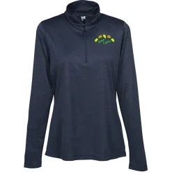 Zone Performance 1/4-Zip Pullover - Ladies' - Heathers - Full Color